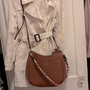 Brown Nanette Lepore Tatum shoulder bag/hobo with detachable shoulder strap
